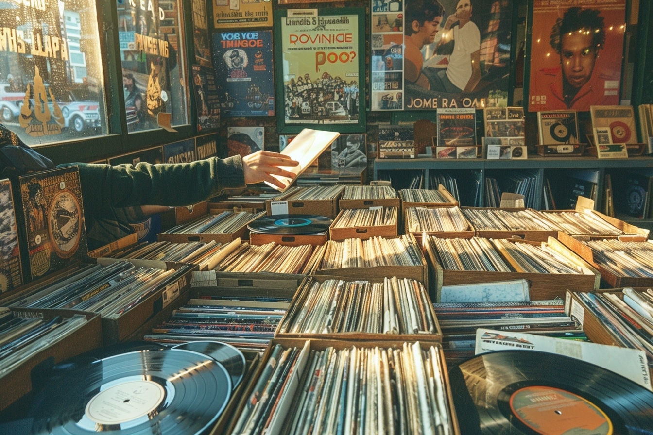 La chasse aux vinyles rares